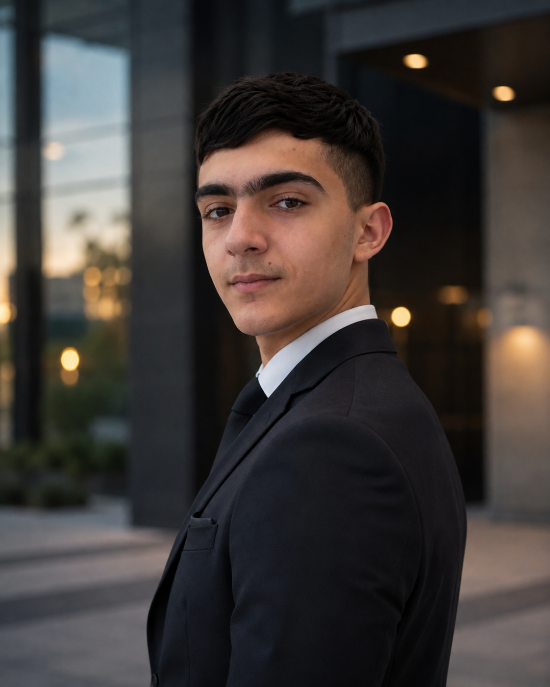 Armen Zakharyan of Arelova IT Solutions in an office environment